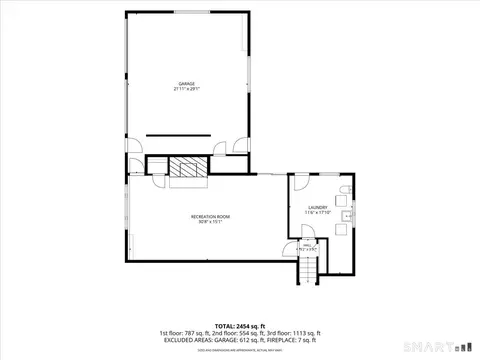 Floorplan - 6 Paugussett Rd, Sandy Hook, CT 06482 photo 3 of 4