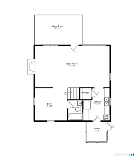 Floorplan - 19 Olmstead Rd, Redding, CT 06896 photo 1 of 3
