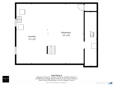 Floorplan - 76 Chamberlain Rd, Wethersfield, CT 06109 photo 2 of 3