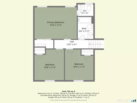 Floorplan - 861 Shewville Rd, Ledyard, CT 06339 photo 3 of 4