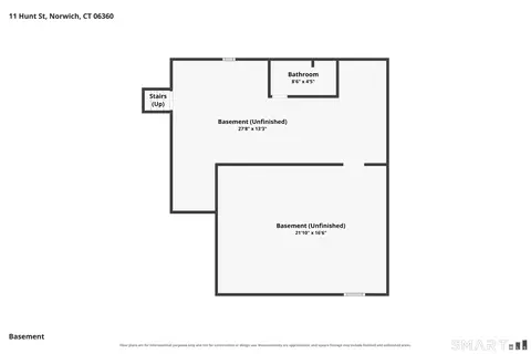 Floorplan - 11 Hunt St, Norwich, CT 06360 photo 3 of 4