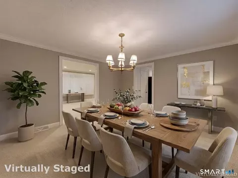 Dining - 291 Currier Dr, Orange, CT 06477 photo 2 of 2