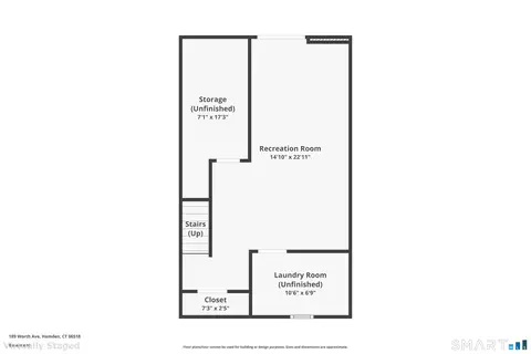 Floorplan - 189 Worth Ave, Hamden, CT 06518 photo 3 of 3