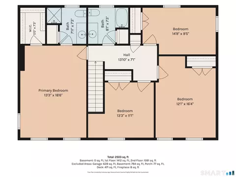 Floorplan - 3 Beagle Trl, Sandy Hook, CT 06482 photo 2 of 2
