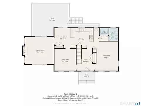 Floorplan - 3 Beagle Trl, Sandy Hook, CT 06482 photo 1 of 2