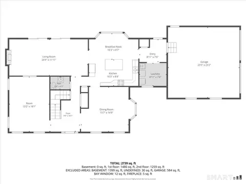 Floorplan - 692 Cook Hill Rd, Killingly, CT 06239 photo 1 of 2