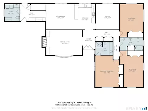Floorplan - 5 Birch Rd, Bloomfield, CT 06002 photo 1 of 1