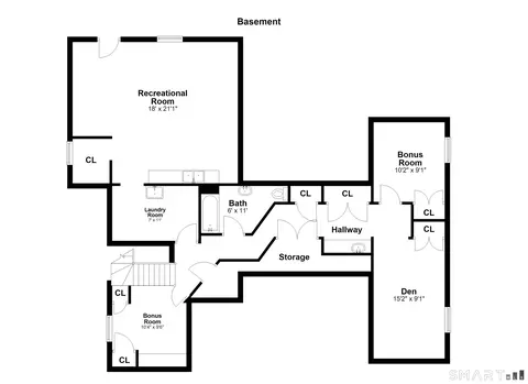Floorplan - 18 Buttonball Trl, Norwalk, CT 06851 photo 3 of 3