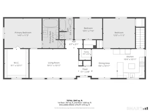 Floorplan - 61 Springbrook Rd, Old Saybrook, CT 06475 photo 1 of 2