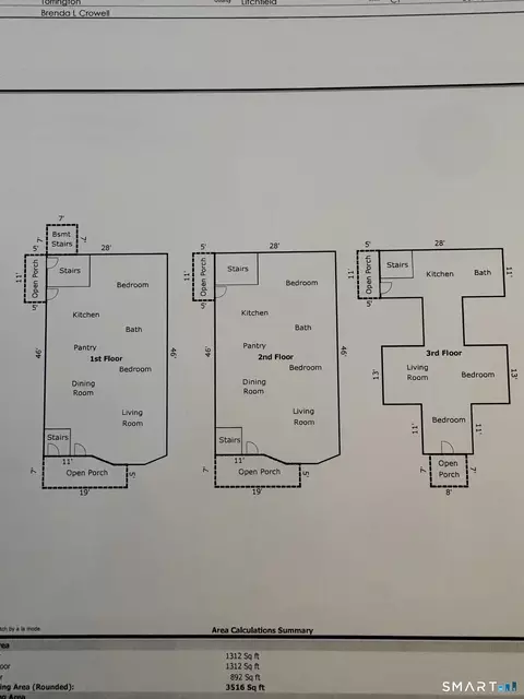 Floorplan - 71 Pythian Ave, Torrington, CT 06790 photo 1 of 1