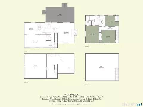 Floorplan - 3 Marian Ln, Clinton, CT 06413 photo 1 of 1