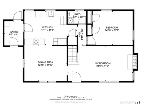 Floorplan - 331 Tunxis Ave, Bloomfield, CT 06002 photo 1 of 3