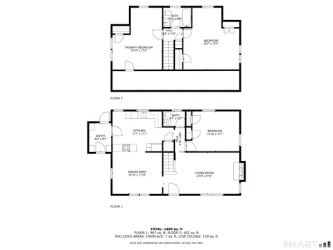 Floorplan - 331 Tunxis Ave, Bloomfield, CT 06002 photo 2 of 3