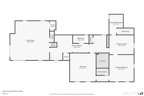 Floorplan - 538 Main St, Wethersfield, CT 06109 photo 2 of 3