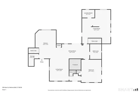 Floorplan - 538 Main St, Wethersfield, CT 06109 photo 1 of 3
