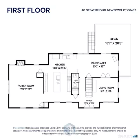 Floorplan - 40 Great Ring Rd, Newtown, CT 06470 photo 1 of 3