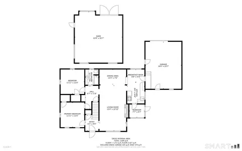Floorplan - 10 Homestead Rd, Killingly, CT 06241 photo 1 of 2