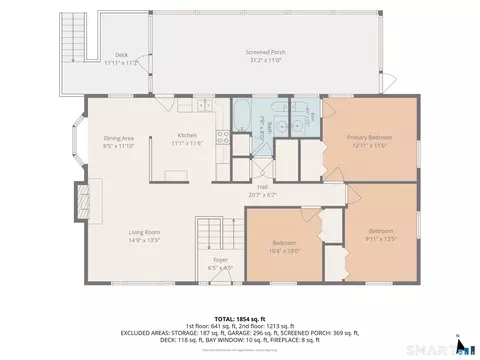 Floorplan - 27 Beechwood Dr, Deep River, CT 06417 photo 2 of 3
