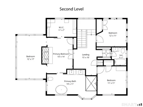 Floorplan - 207 Redding Rd, Redding, CT 06896 photo 2 of 4