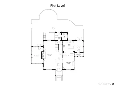 Floorplan - 207 Redding Rd, Redding, CT 06896 photo 1 of 4