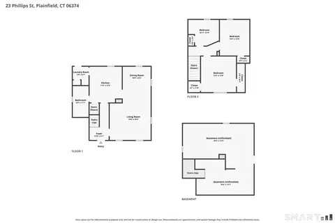 Floorplan - 23 Phillips St, Plainfield, CT 06374 photo 4 of 4