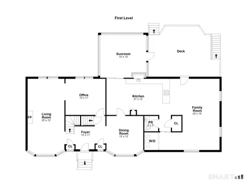 Floorplan - 9 Wilson Ridge Rd E, Darien, CT 06820 photo 1 of 3