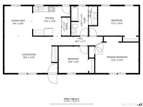 Floorplan - 44 Putnam Rd, Central Village, CT 06332 photo 1 of 2