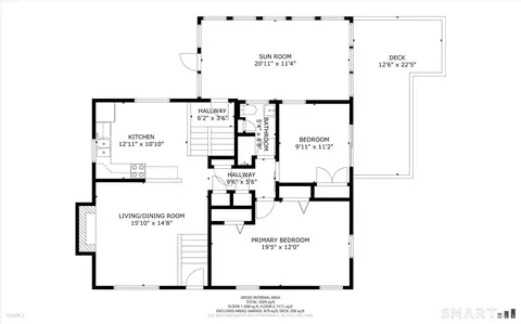 Floorplan - 144 Pickett Rd, Plainfield, CT 06374 photo 3 of 4