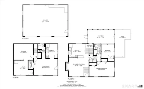 Floorplan - 144 Pickett Rd, Plainfield, CT 06374 photo 1 of 4