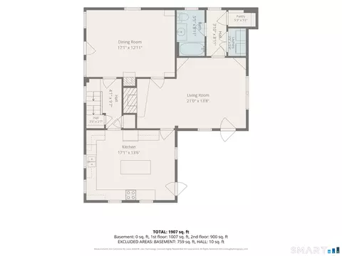 Floorplan - 41 W Morris Rd, Bantam, CT 06750 photo 1 of 3