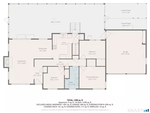 Floorplan - 106 Jerusalem Rd, Windham, CT 06280 photo 1 of 1