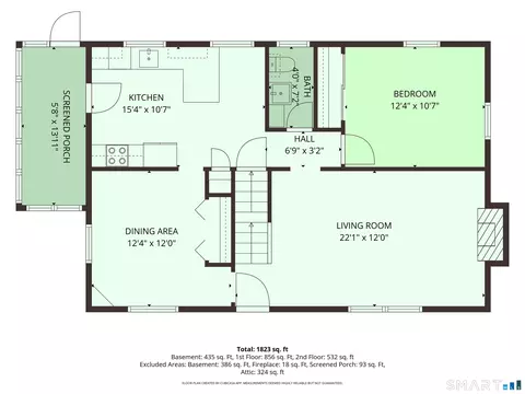 Floorplan - 55 Berkeley Rd, Middletown, CT 06457 photo 1 of 3