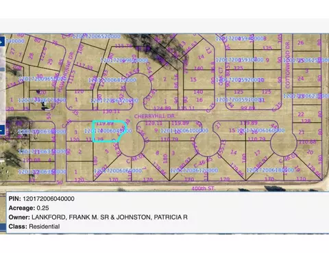 lot4 Blk 3 Wind-n-waves Cotton-wood Park, Moravia, IA 52571