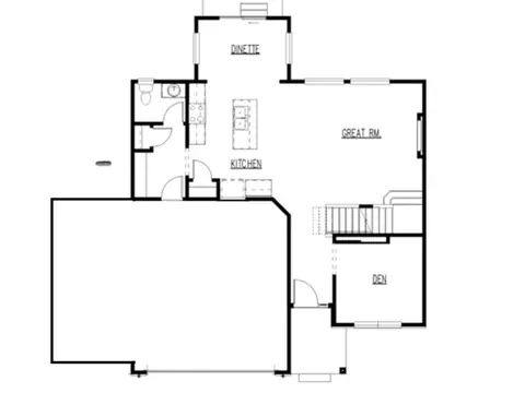 Floorplan - 202 Cedar Dr, Gilbert, IA 50105 photo 1 of 2