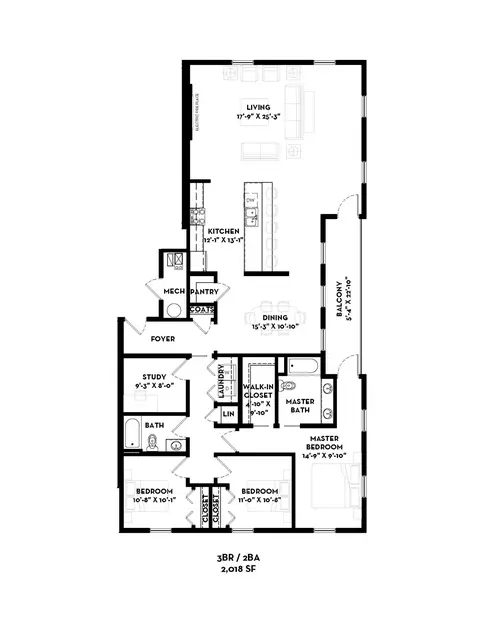 Floorplan - 1500 Main St #201, Ely, IA 52227 photo 3 of 3
