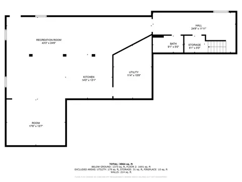 Floorplan - 6752 29th Ave, Shellsburg, IA 52332 photo 2 of 3