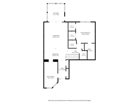 Floorplan - 529 E Post Rd SE #124, Cedar Rapids, IA 52403 photo 1 of 3