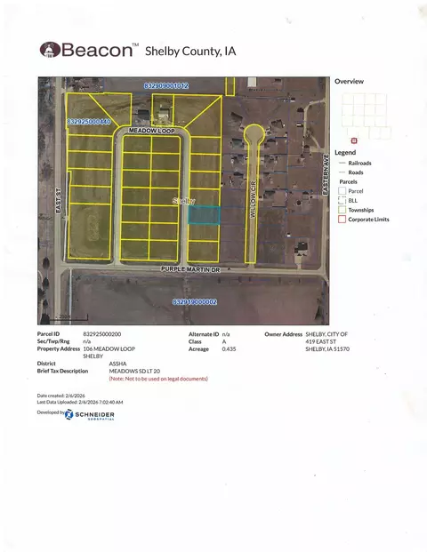 lot20 106 Meadow Loop, Shelby, IA 51570