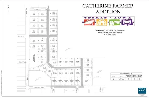 505 N Vernon St #LOT 13, Conrad, IA 50621