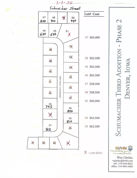 800 Schumacher Blvd, Denver, IA 50622