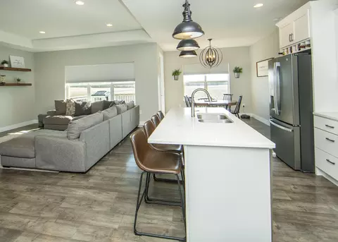 Kitchen - 211 Elliot Ave, Shell Rock, IA 50670 photo 3 of 4