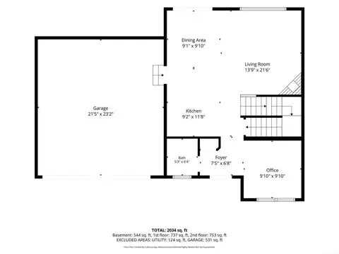 Floorplan - 4922 Millenium Dr, Cedar Falls, IA 50613 photo 3 of 4