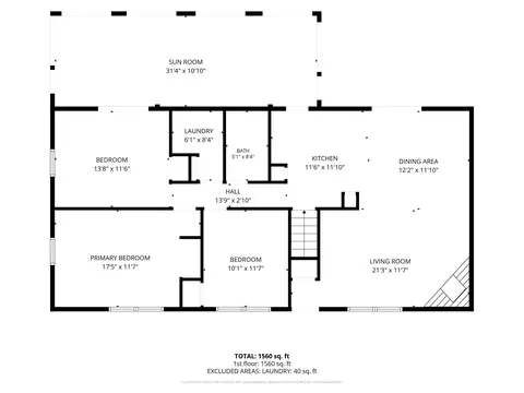 Floorplan - 21635 Walnut Ave, Shell Rock, IA 50670 photo 1 of 1