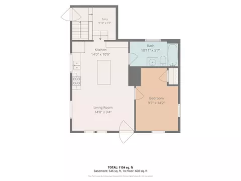 Floorplan - 711 Bishop Ave, Waterloo, IA 50707 photo 1 of 3