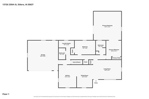 Floorplan - 13726 230th St, Eldora, IA 50627 photo 2 of 3