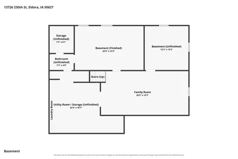 Floorplan - 13726 230th St, Eldora, IA 50627 photo 1 of 3