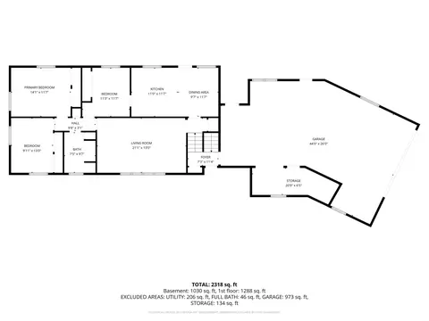Floorplan - 210 N 3rd St, Hazleton, IA 50641 photo 1 of 3