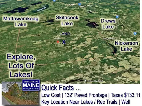 lot20 Hodgdon Mills Rd, Linneus, ME 04730