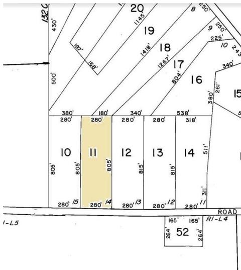 Map 4 Lot 11 Tbd Perry Road, Parkman, ME 04443