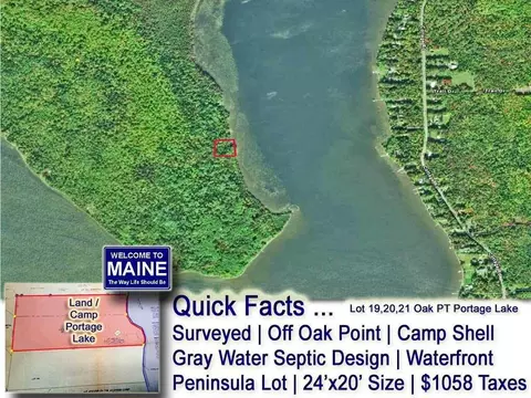 lot19 21 Oak Point Trl, Portage Lake, ME 04768